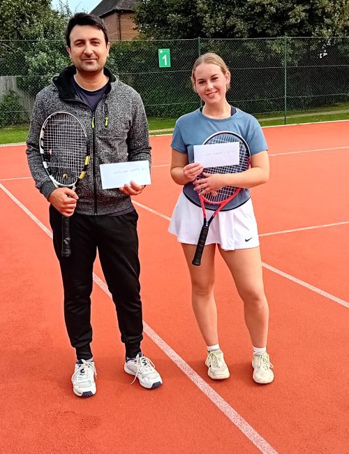 Amazing Shah and Katoula Murch winners of The Gordon Stuart- Smith American Tournament
